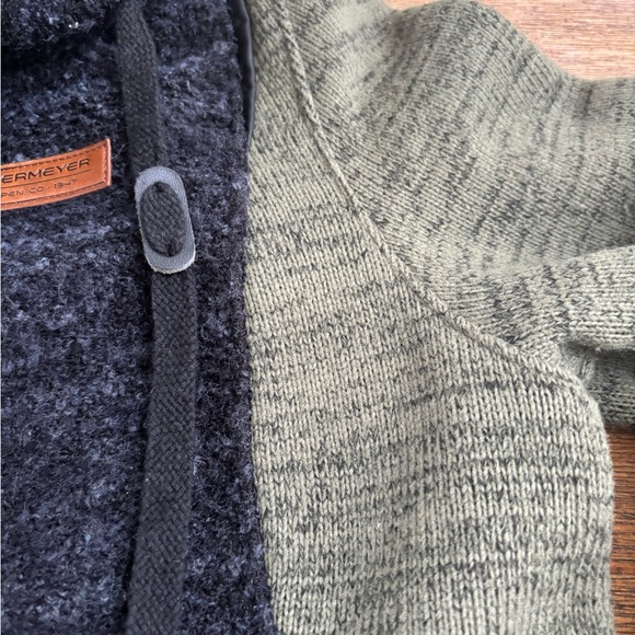 Obermeyer Ella Fleece Green and Black Zip-Up Hoodie size Small - Picture 5 of 16